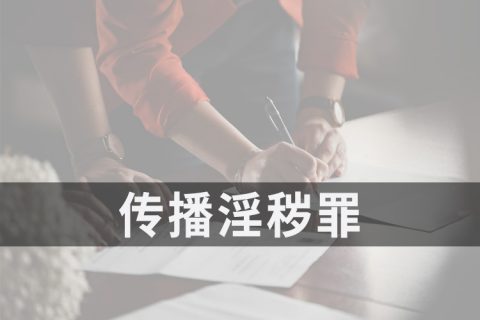 2021安徽传播婬秽物品罪立案标准